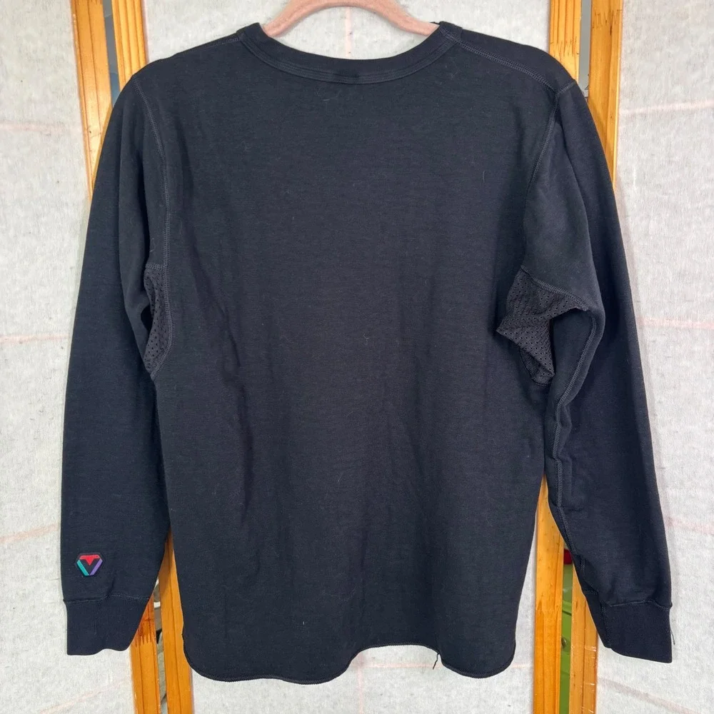 VTG Duofold Ventalayer Base Layer Top Mens XL Black‎ Mesh Vent Thermal USA